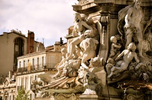 Brunnen am Place Castellane