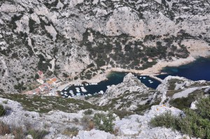 Oberhalb der Calanque de Morgiou