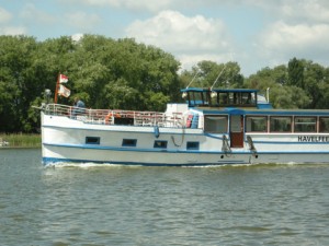 Rundfahrt auf der Havel bei Brandenburg