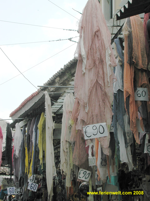 Strasse der Puppen. Plaka in Athen