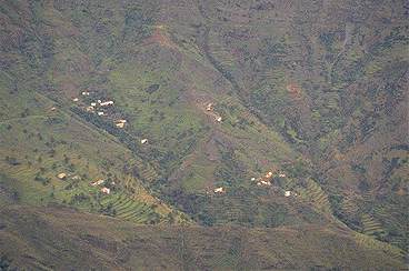 Blick in die Barrancoschlucht nach Erquito