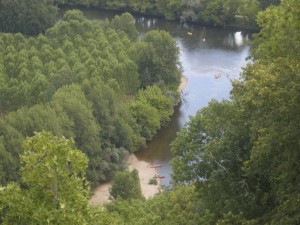 Die Dordogne bei Domme