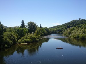 Mit dem Kanu auf der Dordogne unterwegs